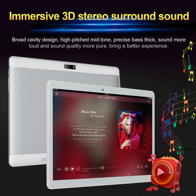 M3 3G Phone Call Tablet PC, 10.1 inch, 2GB+32GB, Android 4.4 MTK6592 Octa Core 1.3GHz, Dual SIM, Support GPS, OTG, WiFi, Bluetooth
