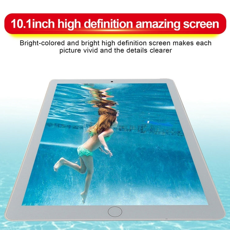 M5 3G Phone Call Tablet PC, 10.1 inch, 2GB+32GB, Android 4.4 MTK6592 Octa Core 1.3GHz, Dual SIM, Support GPS, OTG, WiFi, Bluetooth(Silver)