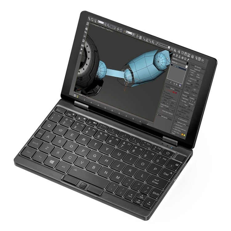 ONE-NETBOOK OneMix 3s+ Laptop, 8.4 inch, 8GB+256GB, Windows 10, Intel CoRE i3-10110Y, Support Dual Band WiFi & Bluetooth & Fingerprint Unlock(Black)