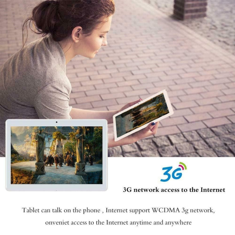 Y15 3G Phone Call Tablet PC, 10.1 inch, 2GB+16GB, 2.5D Screen, Android 4.4 MTK6592 Octa-core up to 1.3GHz, WiFi, Bluetooth, OTG, GPS