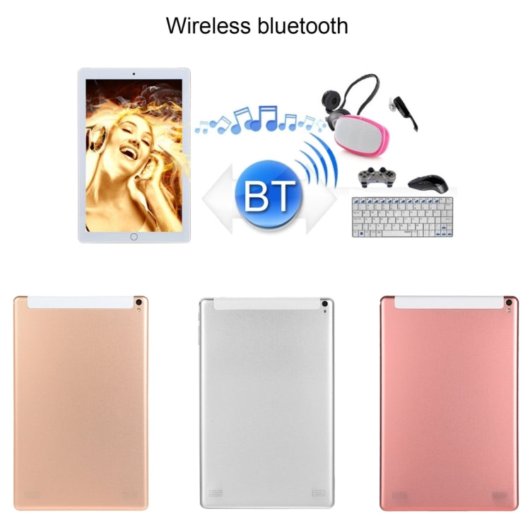 Y12 3G Phone Call Tablet PC, 10.1 inch, 2GB+16GB, Android 4.4 MTK6592 Octa-core up to 1.3GHz, WiFi, Bluetooth, OTG, GPS(Gold)