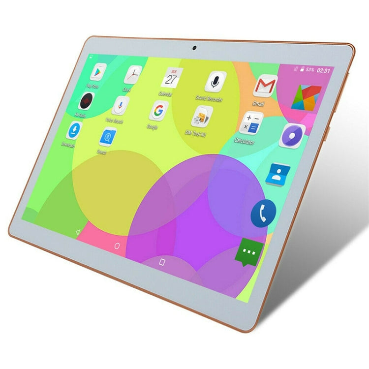Y11 3G Phone Call Tablet PC, 10.1 inch, 2GB+16GB, Android 4.4 MTK6592 Octa-core up to 1.3GHz, WiFi, Bluetooth, OTG, GPS(Gold)