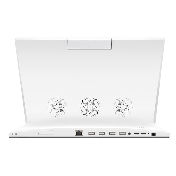 HSD1411T Touch Screen All in One PC with Holder, 14 inch, 2GB+16GB, Android 8.1 RK3288 Cortex A17 Quad Core Up to 1.8GHz, Support Bluetooth & WiFi & RJ45 & TF Card(32GB Max) & HDMI(White)