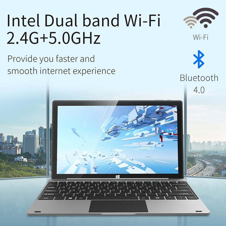 Jumper EZpad Pro 8 Tablet PC, 11.6 inch, 8GB+128GB, Windows 10 Intel Celeron N3350 or Atom E3950 Random CPU Delivery, Support TF Card & Bluetooth & Dual WiFi & Micro HDMI, Not Included Keyboard (Black+Grey)