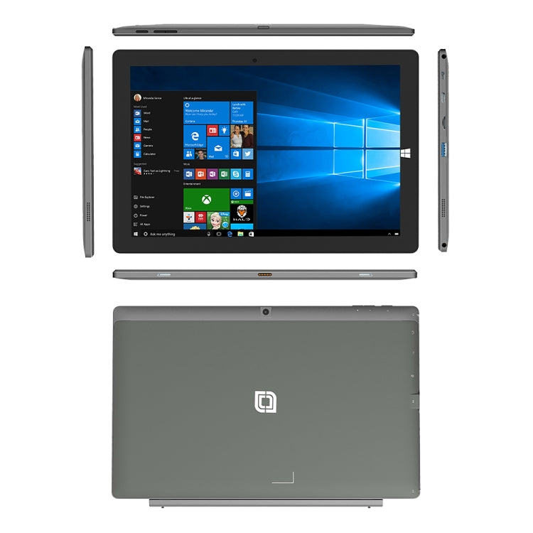 Jumper EZpad Pro 8 Tablet PC, 11.6 inch, 8GB+128GB, Windows 10 Intel Celeron N3350 or Atom E3950 Random CPU Delivery, Support TF Card & Bluetooth & Dual WiFi & Micro HDMI, Not Included Keyboard (Black+Grey)