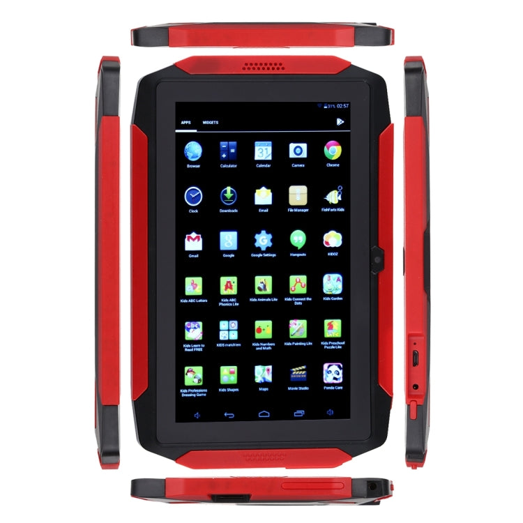 Q98 Kids Game Tablet PC, 7.0 inch, 1GB+16GB, Android 4.4 Allwinner A33 Quad Core, Support WiFi / Bluetooth / TF Card / G-sensor / Dual Camera