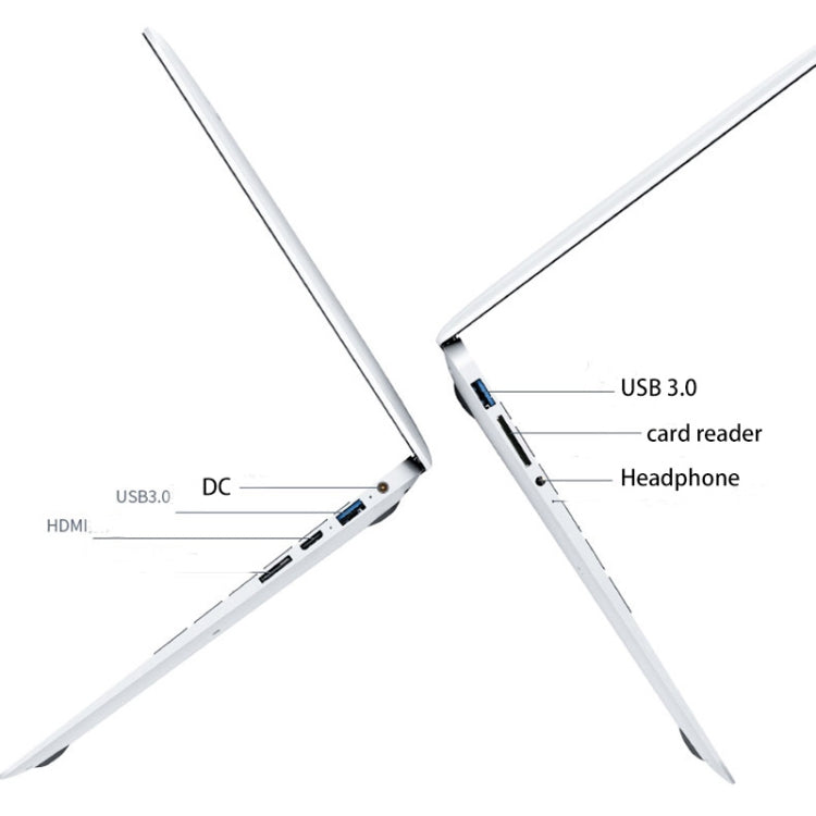 F15 14 inch Ultra-thin Laptop, 8GB+256GB, Windows 10 OS, Intel Core i7-4500U Dual Core Four Threads 1.8GHz, Support WiFi, Bluetooth, SD/MMC/MS Card Extension, Mini HDMI