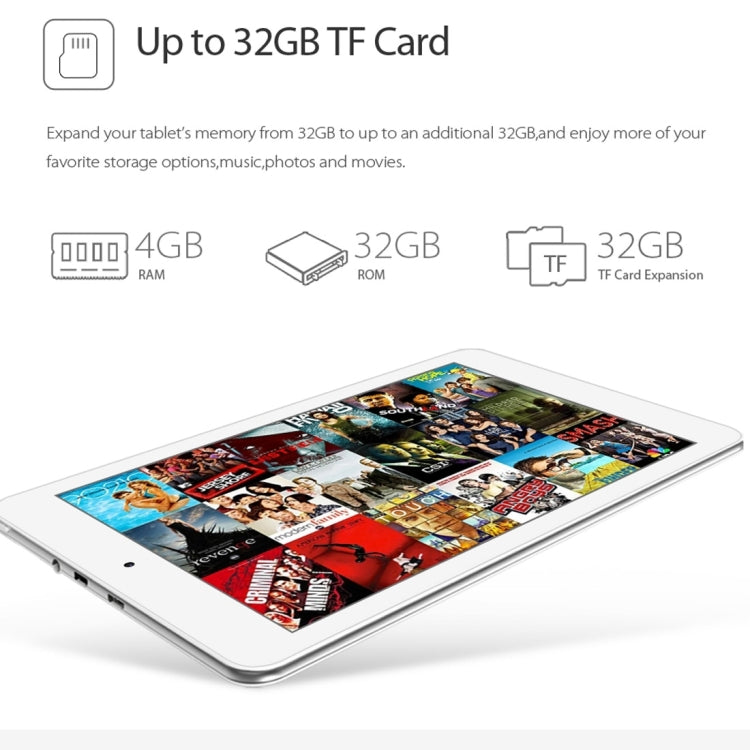 Cube iwork8 Air  Dual OS, 8.0 inch, 2GB+32GB, Windows 10 & Android 5.1 Intel Atom X5-Z8350 Quad Core 1.44GHz-1.8GHz(White)