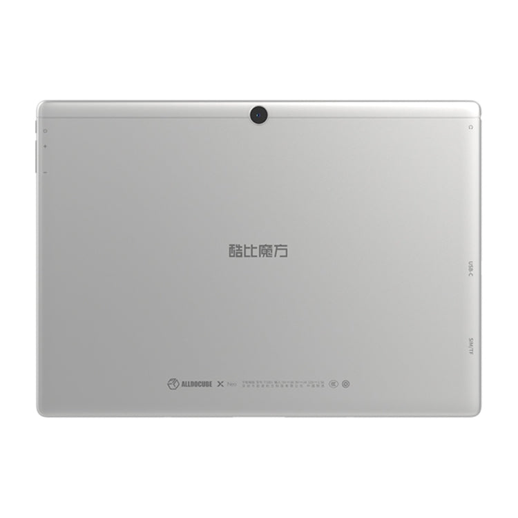 ALLDOCUBE X Neo (T1009) 4G LTE Tablet, 10.5 inch, 4GB+64GB, Android 9.0 Qualcomm Snapdragon 660 Octa Core Up to 2.2GHz, Support Bluetooth & Dual Band WiFi & Dual SIM & OTG, with Magnetic Keyboard Leather Case(Silver)