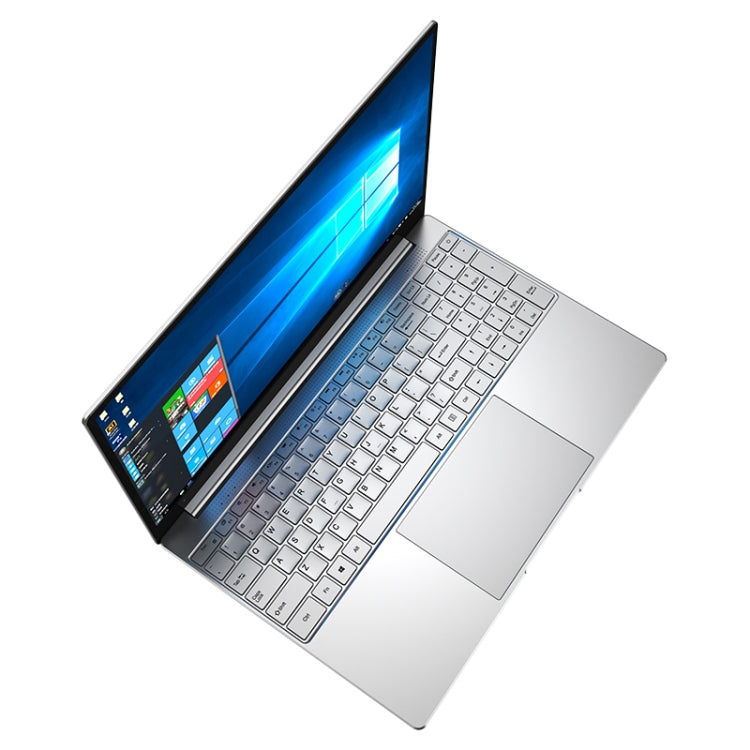 CENAVA F158G Notebook, 15.6 inch, 8GB+256GB, Windows 10 Intel Core i3-6157U Dual Core Up to 2.40 GHz, Support TF Card & Bluetooth & WiFi & Micro HDMI, US/EU Plug(Silver)