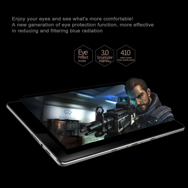 ONDA V18 Pro, 10.1 inch, 3GB+32GB, Android 7.1, 2.5K Screen, Allwinner New A63 Quad Core ARM A53 up to 1.8GHz, Support 4K Video Playback(Space Grey)
