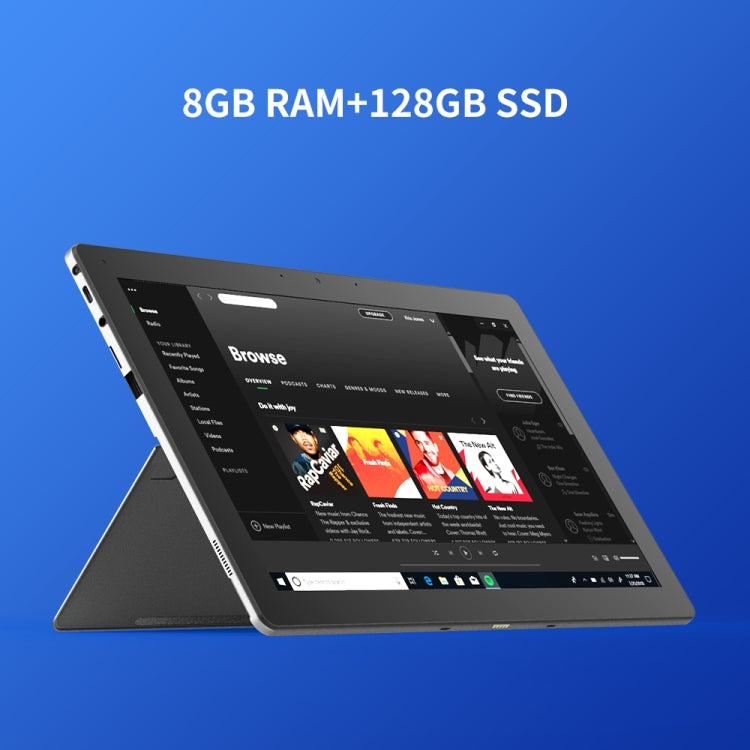 ALLDOCUBE KNote X Pro 2-in-1 Tablet PC, 13.3 inch, 8GB+128GB, without Keyboard, Windows 11 Intel Gemini Lake N4100 Quad-Core Up to 2.4GHz, Support TF Card & Dual Band WiFi & Bluetooth & G-sensor (Black+Gray)