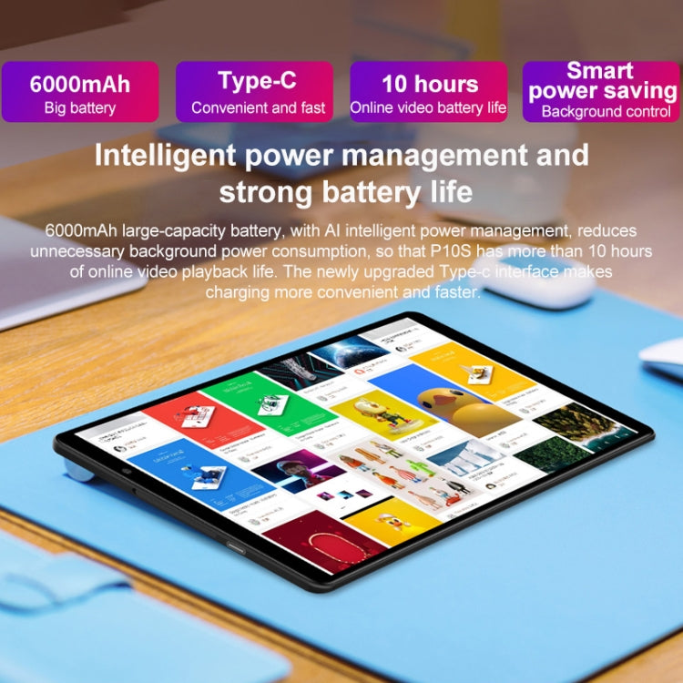 M863 4G LTE Tablet PC, 10.1 inch, 4GB+64GB, Android 10.0, SC9863A Octa Core ARM, Support Dual SIM & Bluetooth & WiFi & OTG