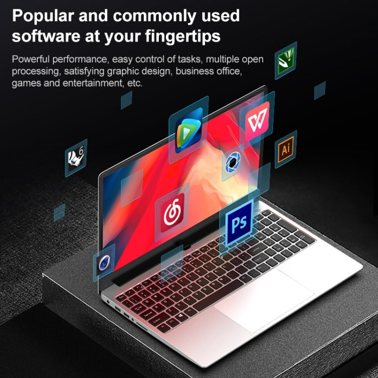 F20 Laptop, 15.6 inch, 16GB+1TB, Windows 10 OS, Intel Pentium 4405U Dual Core 2.1GHz, Support SD Card & Bluetooth & WiFi & HDIM, US Plug