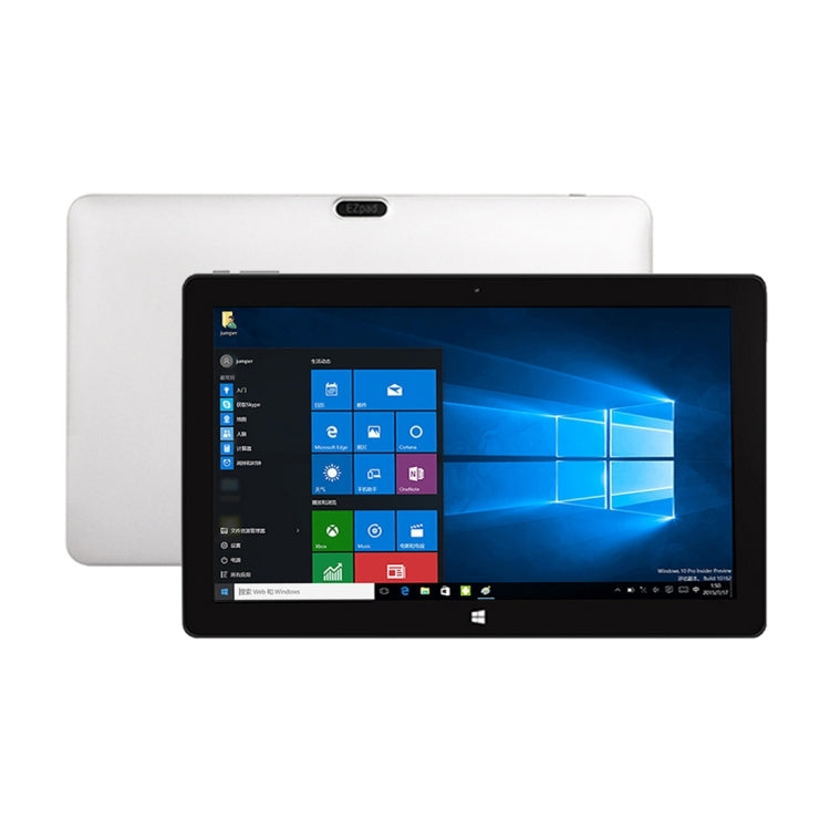 Jumper EZpad 6 M6 Tablet PC, 10.8 inch, 2GB+32GB, Windows 10 Intel Cherry Trail Z8350 Quad Core 1.44Ghz, Support TF Card & Bluetooth & WiFi(Silver)