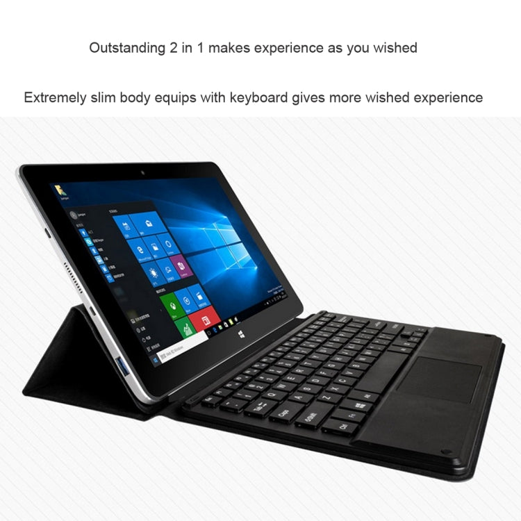 Jumper EZpad 6 M6 Tablet PC, 10.8 inch, 2GB+32GB, Windows 10 Intel Cherry Trail Z8350 Quad Core 1.44Ghz, Support TF Card & Bluetooth & WiFi(Silver)