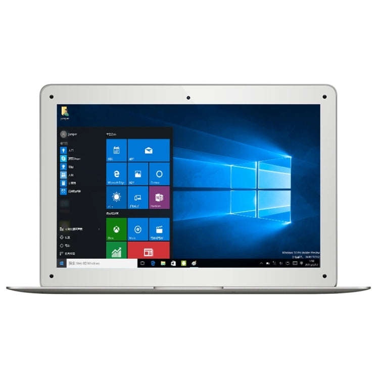Jumper EZbook 2 Laptop, 14.1 inch, 4GB+64GB, 10000mAh Battery, Windows 10 Intel Cherry Trail X5-Z8350 Quad Core 1.92 GHz, Support Mini SD Card & HDMI, Only Chinese & English(Silver)