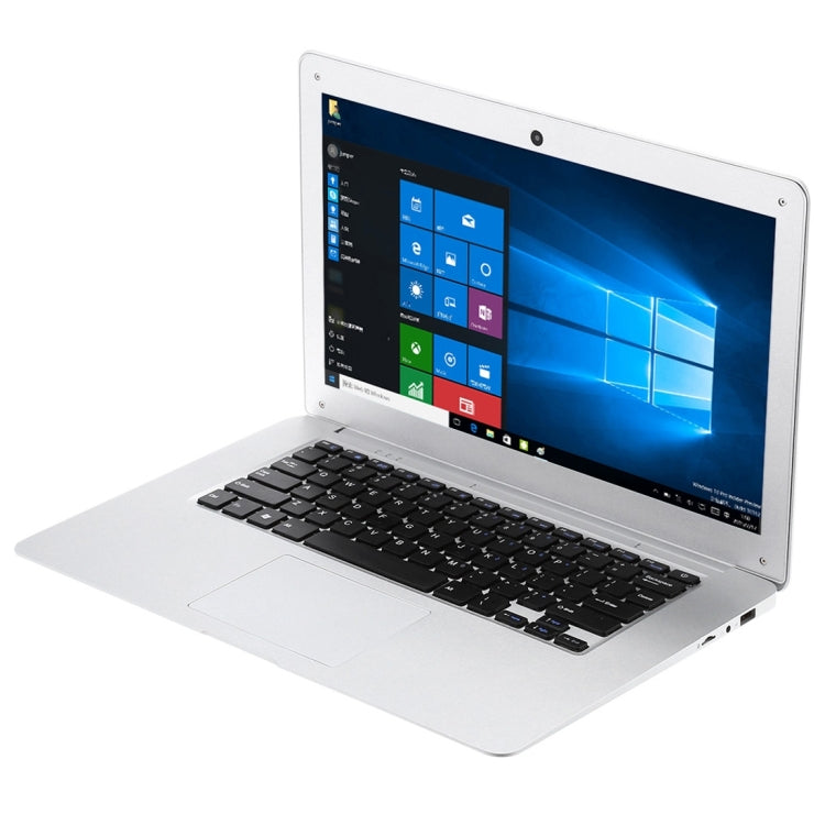 Jumper EZbook 2 Laptop, 14.1 inch, 4GB+64GB, 10000mAh Battery, Windows 10 Intel Cherry Trail X5-Z8350 Quad Core 1.92 GHz, Support Mini SD Card & HDMI, Only Chinese & English(Silver)