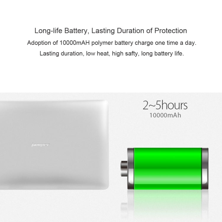 Jumper EZbook 2 Laptop, 14.1 inch, 2GB+64GB, 10000mAh Battery, Windows 10 Intel Cherry Trail Z8300 Quad Core 1.34Ghz, Support Mini SD Card & HDMI(Silver)