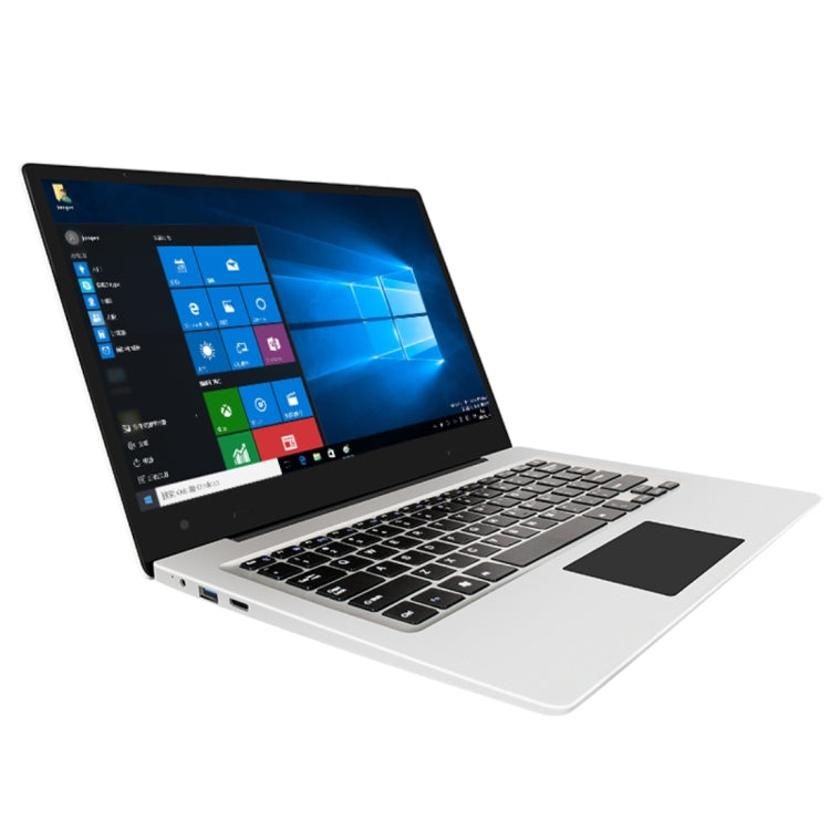 Jumper EZbook 3S Laptop, 14 inch, 6GB+256GB SSD, 10000mAh Battery, Windows 10 Intel Apollo Lake N3450 Quad Core 1.1GHz-2.2GHz, Support TF Card & WiFi & HDMI, Only Chinese & English(Silver)