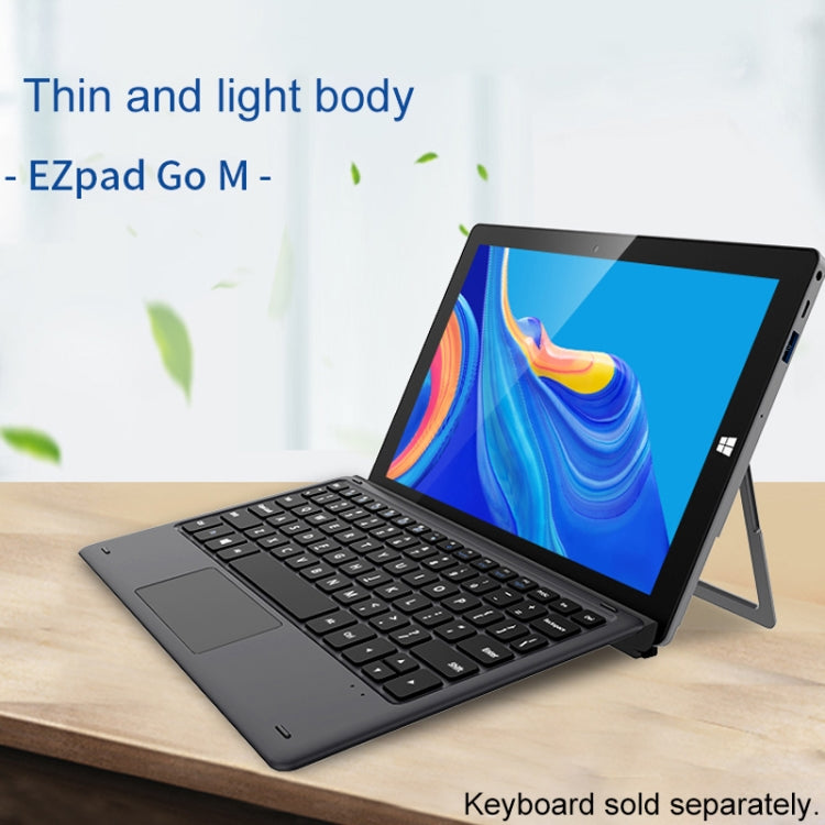 Jumper Ezpad GO M Tablet PC, 10.1 inch, 6GB+64GB, Windows 10 Intel Apollo Lake N3350 Dual Core 1.1GHz-2.4GHz, Support TF Card & Bluetooth & WiFi & Micro HDMI, Not Included Keyboard (Black+Grey)