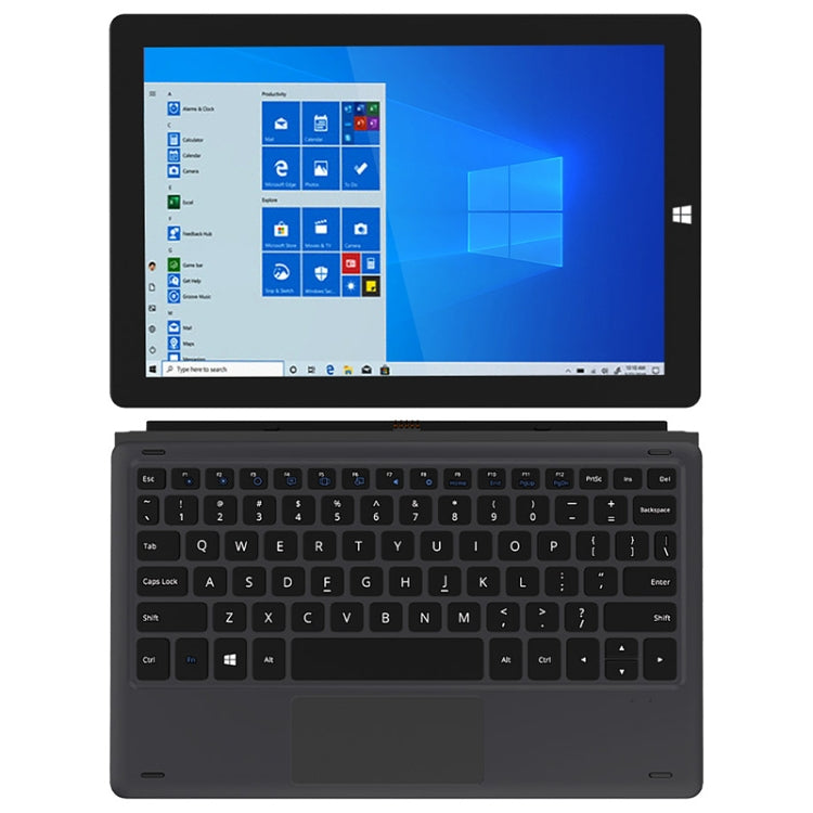 Jumper Ezpad GO M Tablet PC, 10.1 inch, 6GB+64GB, Windows 10 Intel Apollo Lake N3350 Dual Core 1.1GHz-2.4GHz, Support TF Card & Bluetooth & WiFi & Micro HDMI, Not Included Keyboard (Black+Grey)