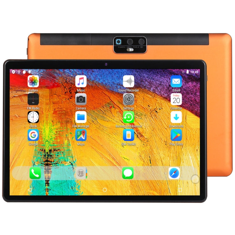 BDF H1 3G Phone Call Tablet PC, 10.1 inch, 2GB+32GB, Android 9.0, MTK8321 Octa Core