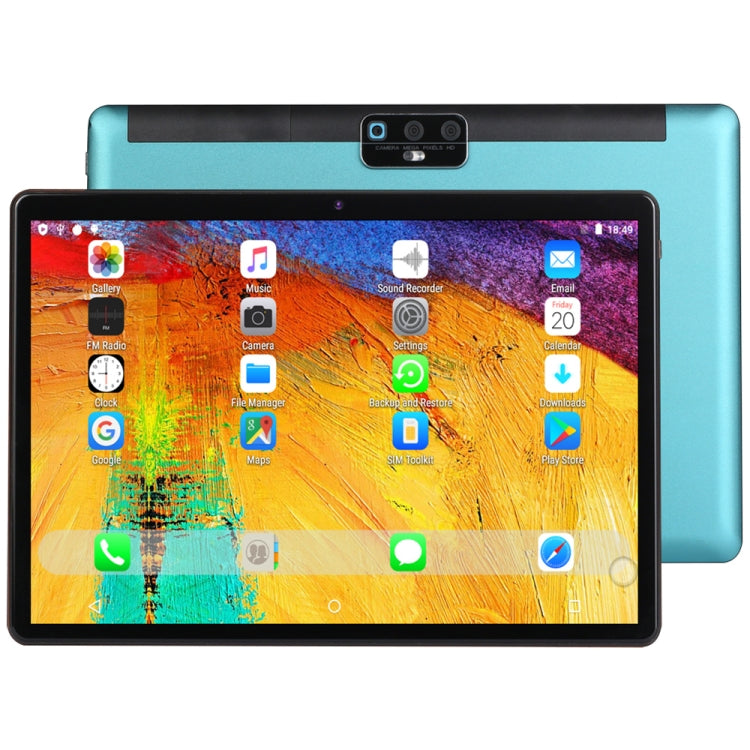 BDF H1 3G Phone Call Tablet PC, 10.1 inch, 2GB+32GB, Android 9.0, MTK8321 Octa Core