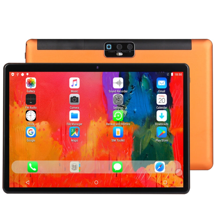 BDF H1 4G LTE Tablet PC, 10.1 inch, 2GB+32GB, Android 9.0, SC9863A Octa Core Cortex-A55, Support Dual SIM & Bluetooth & WiFi & GPS, EU Plug