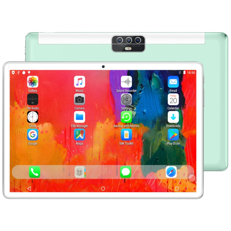 BDF H1 4G LTE Tablet PC, 10.1 inch, 2GB+32GB, Android 9.0, SC9863A Octa Core Cortex-A55, Support Dual SIM & Bluetooth & WiFi & GPS, EU Plug