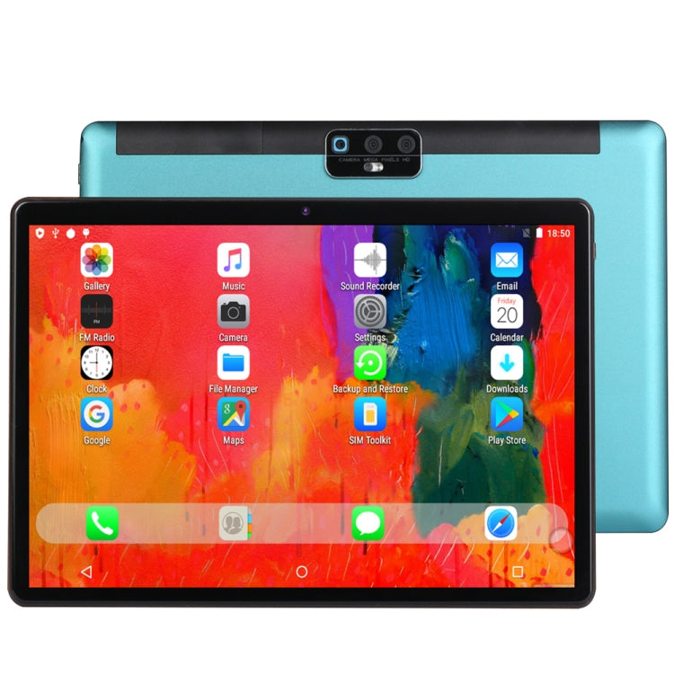 BDF H1 4G LTE Tablet PC, 10.1 inch, 2GB+32GB, Android 9.0, SC9863A Octa Core Cortex-A55, Support Dual SIM & Bluetooth & WiFi & GPS, EU Plug