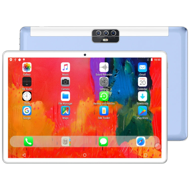 BDF H1 4G LTE Tablet PC, 10.1 inch, 2GB+32GB, Android 9.0, SC9863A Octa Core Cortex-A55, Support Dual SIM & Bluetooth & WiFi & GPS, EU Plug