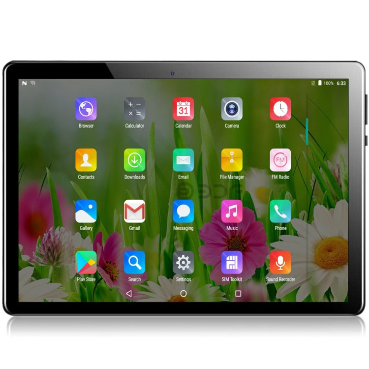 BDF M107 4G Phone Call Tablet PC, 10.1 inch, 4GB+64GB, Android 11, MTK6762 Octa Core, Support Dual SIM & Bluetooth & WiFi & GPS, EU Plug