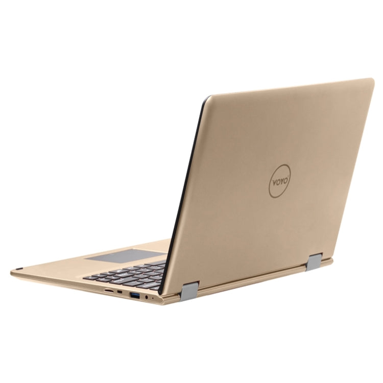 VOYO VBOOK A11 Tablet PC, 11.6 inch, 4GB+120GB SSD, Windows 10 Intel Apollo Lake N4200 Quad Core 2.2Ghz, Support Dual SSD Extend & 360 Degree Turning & TF Card & Bluetooth & WiFi(Gold)