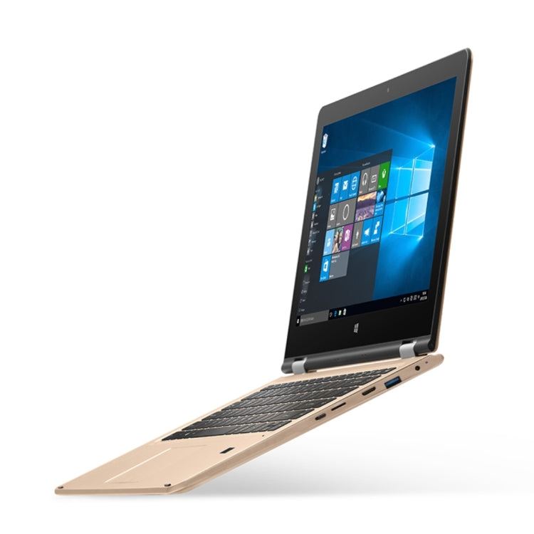 VOYO VBOOK V3 i5 6200 , 13.3 inch, 4GB+128GB SSD, 2 in 1 Tablet + Keyboard, Fingerprint Identification, 12000mAh Battery,Windows 10 Intel skylake Core i5 6200 Dual Core 2.3Ghz, Support 360 Degree Turning & TF Card & Bluetooth & WiFi(Gold)