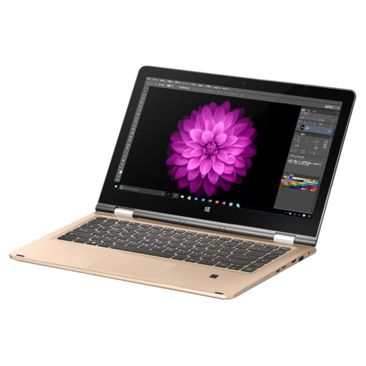 VOYO VBOOK V3 i5 7200U Tablet PC, 13.3 inch, 8GB+256GB SSD, Fingerprint Identification, 12000mAh Battery, Windows 10 Intel kabylake Core i5-7200U Dual Core 2.5Ghz, Support 360 Degree Turning & TF Card & Bluetooth & WiFi(Gold)
