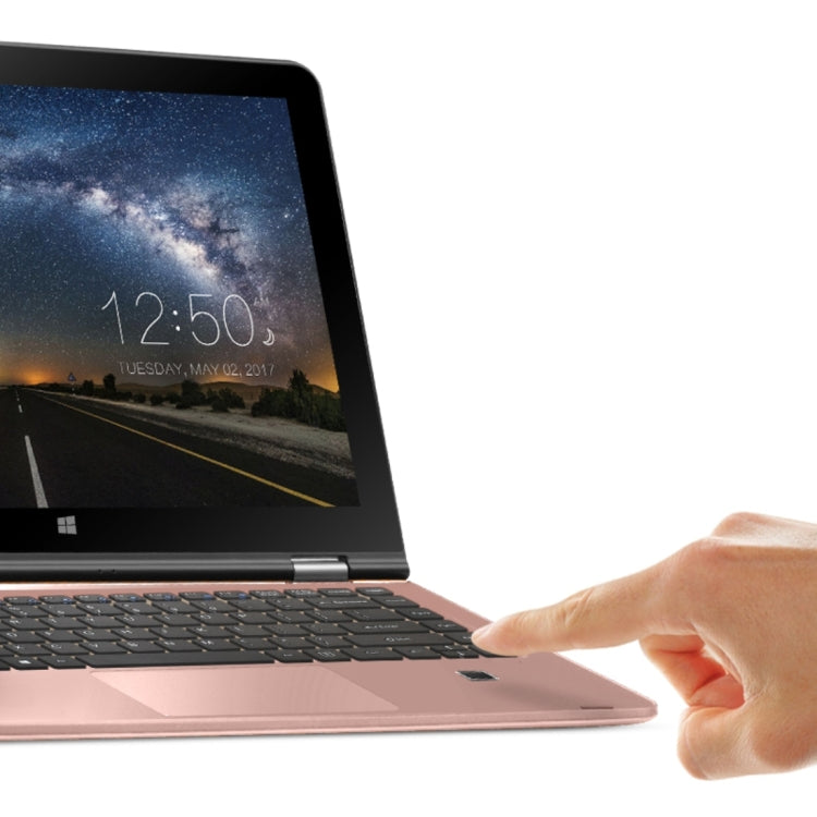 VOYO VBOOK V3 i7 6500U Tablet PC, 13.3 inch, 16GB+512GB SSD, Fingerprint Identification, 12000mAh Battery, Windows 10 Intel skylake Core i7-6500U Dual Core 2.5Ghz, Support 360 Degree Turning & TF Card & Bluetooth & WiFi(Rose Gold)