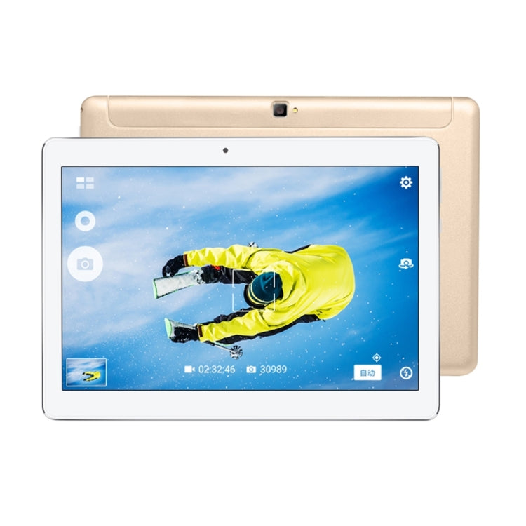 VOYO Q101 4G Call Tablet, 10.1 inch, 2GB+32GB, Android 6.0 MT6753 Octa Core 1.5GHz, Network: 4G, Support OTG & GPS  & Dual SIM & Bluetooth & WiFi(Gold)