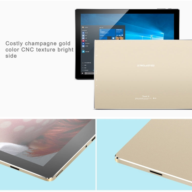 Teclast Tbook 10 Dual OS 2-in-1 Tablet, R0M: 64GB, 10.1 inch Android 5.1 + Windows 10 Intel Cherry Trail X5-Z8300 64-bit X86 1.84GHz, RAM: 4GB