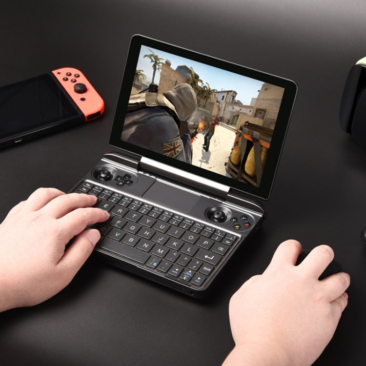 GPD WIN Max 2021 Mini Gaming Laptop, 8.0 inch, 16GB+1TB, Windows 11 Intel Core i7-1195G7 Quad Core up to 5.0Ghz, Support Dual Band WiFi & Bluetooth & HDMI(Black)