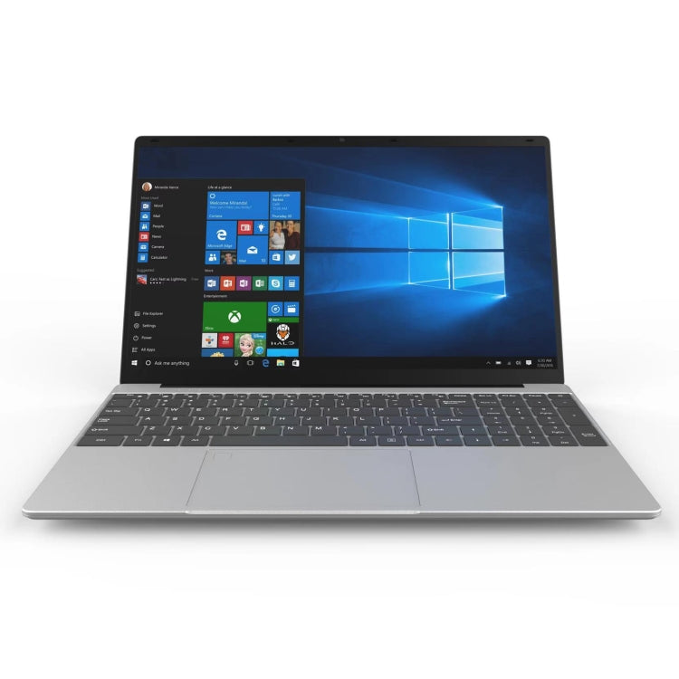 F152 Ultra-thin Notebook, 15.6 inch, 12GB+128GB, Fingerprint Unlock, Windows 10 Intel Celeron J4125 Quad Core, Support TF Card & Bluetooth & WiFi & HDMI, US Plug