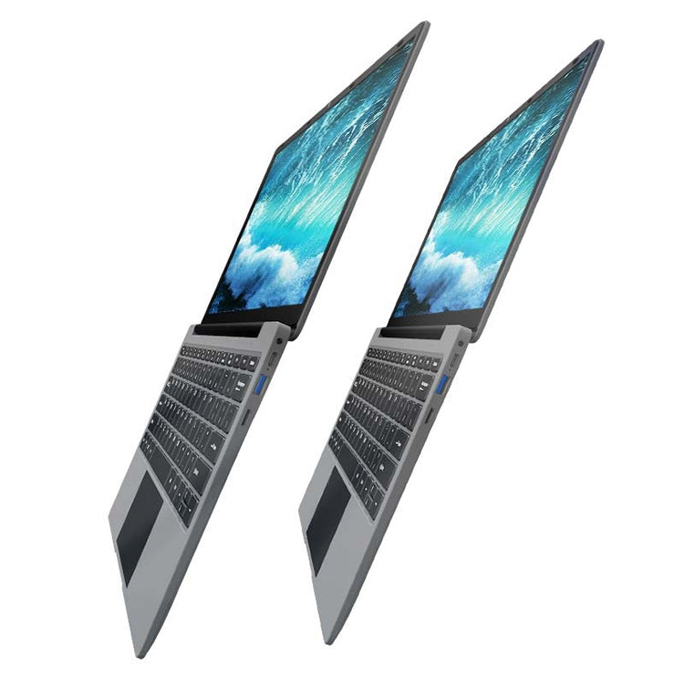 HONGSAMDE HSD1410 Laptop, 14 inch, 8GB+512GB, Windows 10 OS,  Intel Celeron J3455 Quad Core up to 2.3GHz, Support TF Card & Bluetooth & WiFi & HDMI, US Plug(Silver Grey)