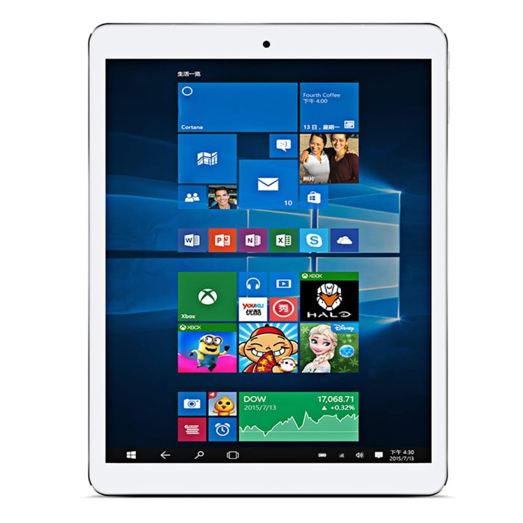 Teclast X98 Plus II Tablet, 9.7 inch, 4GB+64GB, Dual Camera, with DC Port, 8000mAh Big Battery, Windows 10 Home + Android 5.1 Dual OS, Intel Cherry Trail X5-Z8350 1.84GHz, RAM: 4GB