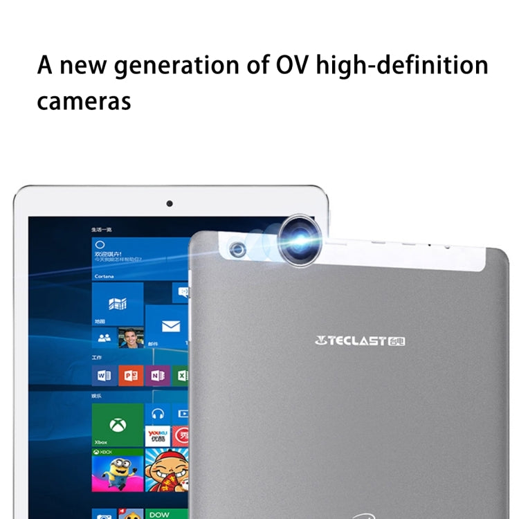 Teclast X98 Plus II Tablet, 9.7 inch, 4GB+64GB, Dual Camera, with DC Port, 8000mAh Big Battery, Windows 10 Home + Android 5.1 Dual OS, Intel Cherry Trail X5-Z8350 1.84GHz, RAM: 4GB
