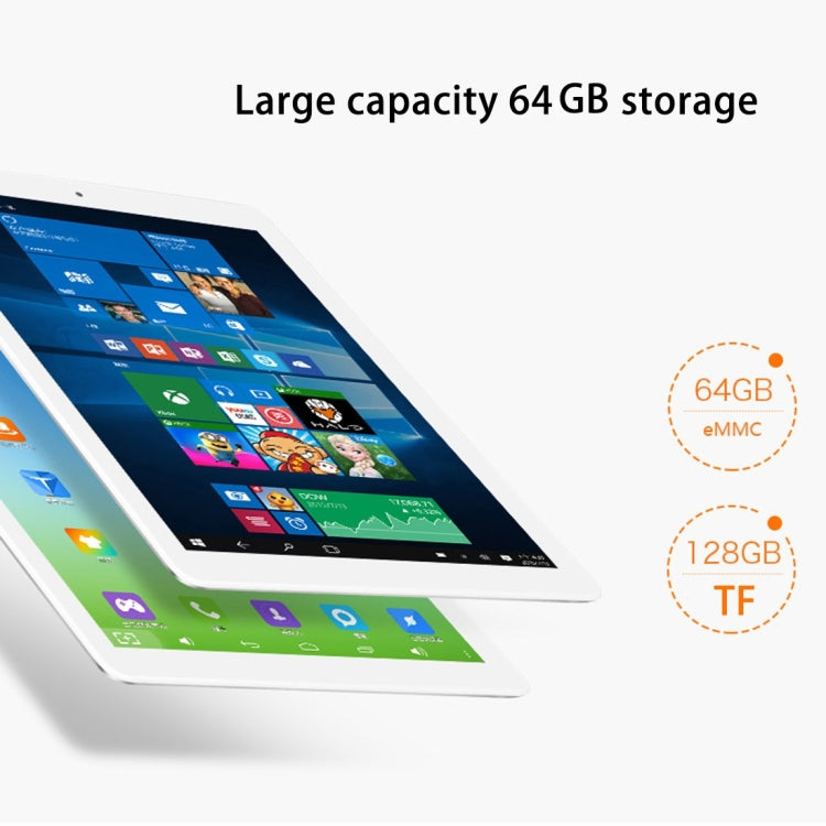 Teclast X98 Plus II Tablet, 9.7 inch, 4GB+64GB, Dual Camera, with DC Port, 8000mAh Big Battery, Windows 10 Home + Android 5.1 Dual OS, Intel Cherry Trail X5-Z8350 1.84GHz, RAM: 4GB