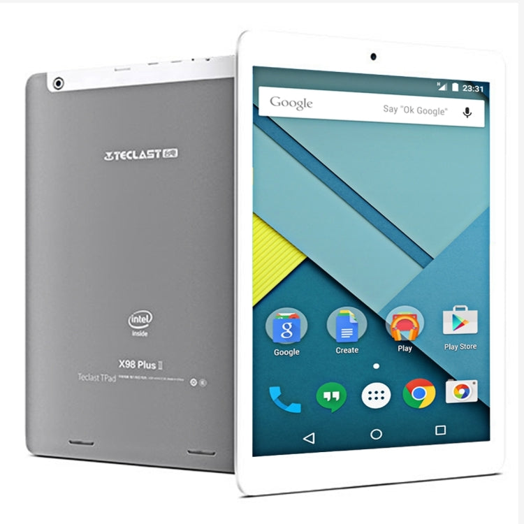 Teclast X98 Plus II Android Tablet, 2GB+32GB, Dual Camera, with DC Port, 8000mAh Big Battery, 9.7 inch Android 5.1 OS, Intel Cherry Trail X5 1.84GHz, Support 128GB TF Card, Bluetooth, WiFi, WiFiDisplay, OTG