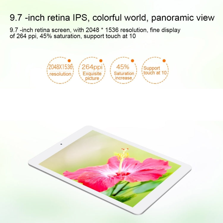 Teclast X98 Plus II Android Tablet, 2GB+32GB, Dual Camera, with DC Port, 8000mAh Big Battery, 9.7 inch Android 5.1 OS, Intel Cherry Trail X5 1.84GHz, Support 128GB TF Card, Bluetooth, WiFi, WiFiDisplay, OTG