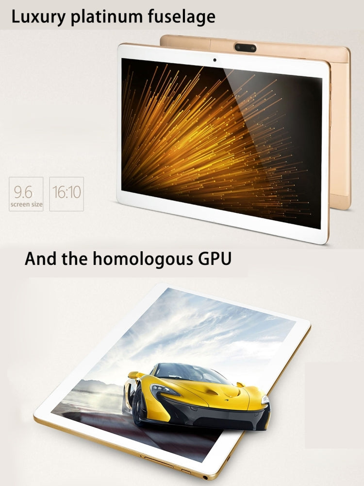 ONDA V96 Octa-core Tablet, 1GB+16GB, CE / FCC / ROHS / WEEE Certificated, Dual Camera, Built-in Dual Speakers, 9.6 inch Remix OS 2.0 OS, Boxchip A83T Octa-core 2.0GHz, 4K Vedio Decoding, WiFi, Bluetooth, Micrcast Connecting(Platinum)