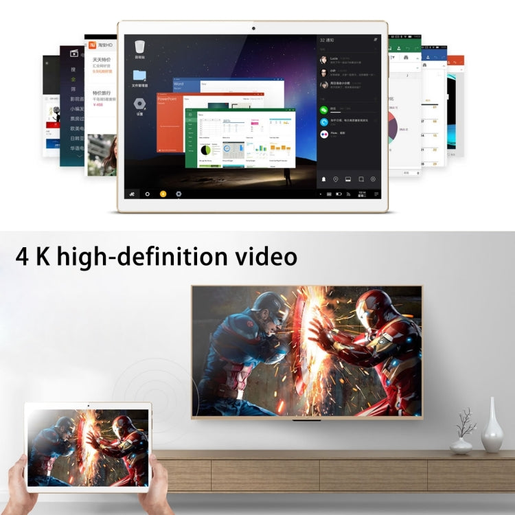ONDA V96 Octa-core Tablet, 1GB+16GB, CE / FCC / ROHS / WEEE Certificated, Dual Camera, Built-in Dual Speakers, 9.6 inch Remix OS 2.0 OS, Boxchip A83T Octa-core 2.0GHz, 4K Vedio Decoding, WiFi, Bluetooth, Micrcast Connecting(Platinum)