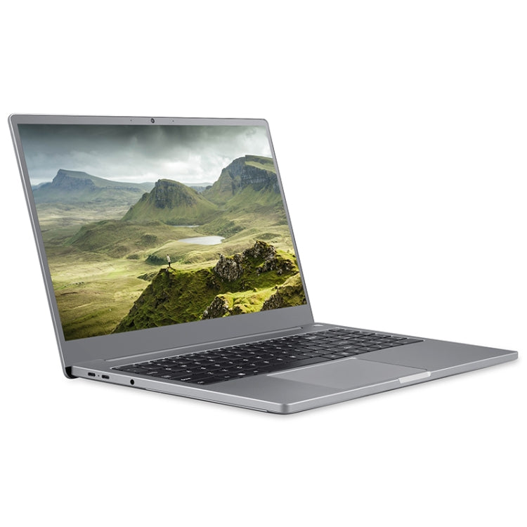 W041-ID4-156 AMD Laptop, 15.6 inch FHD, 4GB+128GB, Fingerprint Unlock, Windows 11 English OS AMD Ryzen 3 4300U Quad Core, Support Bluetooth & Dual WiFi, US Plug